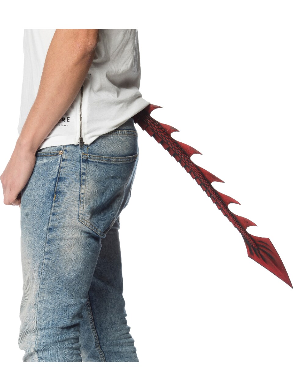 Child's Supersoft Red Dragon Tail Costume Accessory 24 Inches